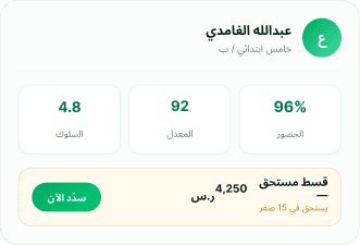 تجربة رقمية تُمكّن ولي الأمر