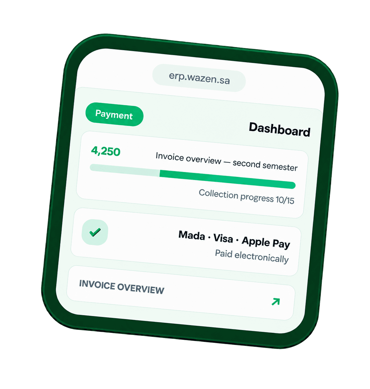 Receive Tuition Fee Payments
